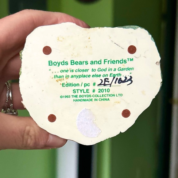 VTG Mini Boyds Bears and Friends Cute Cottagecore Figurine Decor Accent - Picture 5 of 8